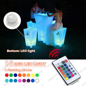 Lebar kolam renang tahan air di kolam renang bangku mewah taman plastik Bar bangku kursi tinggi - Product Image 6