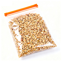Vente en gros sac alimentaire à fermeture éclair sac tortilla refermable Coffen sac en plastique thermoscellable avec fermeture éclair