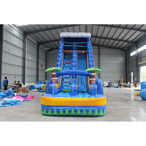 2025 thiết kế mới trượt nước bơm hơi cho bé hoạt động thương mại trượt Hồ bơi bơm hơi trượt nước sân sau bơm hơi - Product Image 4