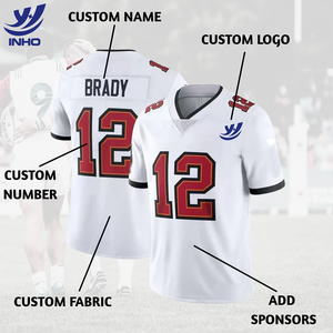 <span class=keywords><strong>Maillot</strong></span> de football américain personnalisé avec logo brodé pour la mode et le quotidien - Product Image 5