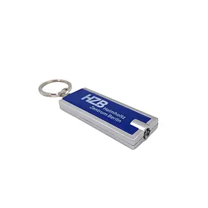 New Arrival Sublimation LED Keychain Custom With Printed Logo