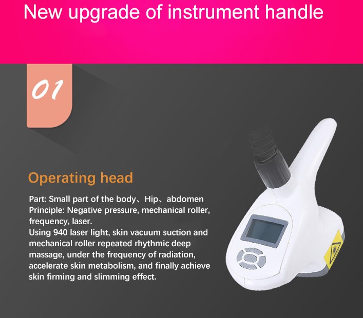 Best effect Auto Roller vacuum Body Shape Vacuum RF Cavitation Slimming Machine