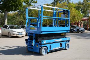 Piattaforme di Sollevamento a Forbice Semoventi Elettriche Idrauliche da 6m 8m 10m 12m 14m, Piattaforma di Lavoro Aereo - Product Image 6