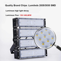 Projecteur de Spot Extérieur Éclairage 200W 300W 400W 500W Led Tunnel Lumière IP65 Étanche Led Stade Projecteurs