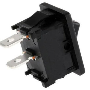 Spst On Off Rocker Switch 1 Pole 2 Position Panel Mount <b>Toggle</b> Switch For Electrical Devices - Product Image 2