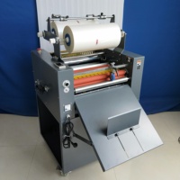 Machine à plastifier semi-automatique A3 économique et robuste BFT-390B, laminage à froid et à chaud, largeur maximale 350 mm, épaisseur 7 mm, auto-adhésive, électrique