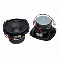 Haut-parleur de graves pour système audio domestique, 4 pouces, 8 ohms, 20W, pleine gamme, résistant aux hautes températures, montage sur panneau, JS108-1345, prix usine