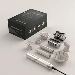 Professionele Stijltang Krultang Styling Tools Heteluchtborstel 8 In 1 Styler Haardroger Een Stap Heteluchtborsteldroger