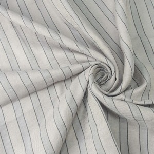 Tissu en mélange de coton, <span class=keywords><strong>lin</strong></span> et lyocell à rayures, livraison rapide, 135 g/m², 138 cm, délavé à la pierre, 52 % <span class=keywords><strong>lin</strong></span>, 43 % coton, 5 % lyocell, pour vêtements - Product Image 1