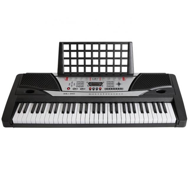 MK980 Electronic Piano Organ 61 Keys Standard for Beginner Play Keyboard Instrument