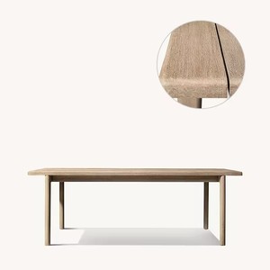 Ensemble de table et chaises de jardin en teck pour l'extérieur, avec structure en bois et tissu imperméable, idéal pour la terrasse - Product Image 5