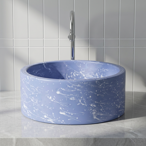 Exportation d'articles sanitaires de qualité Salle de bain Céramique plaqué or Coiffure Table Top Basin Lavabo décoratif Lavabo Lavabo - Product Image 2