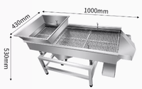 Machine de nettoyage de la pierre de Millet, nettoyeur de riz et tamis à vibrations