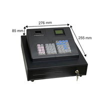 Caisse enregistreuse pour magasin de détail ECR600 avec logiciel, couleur noire, garantie 1 an, compatible avec la caisse enregistreuse et l'imprimante de bureau