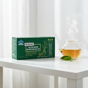 Thé en sachet personnalisé à marque privée OEM, thé aux graines de chanvre et à l'angélique, santé digestive - Product Image 1