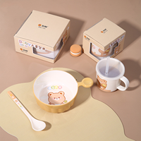 Assiettes en mélamine incassables personnalisées pour bébé, avec compartiments, format A5, 100 % mélamine