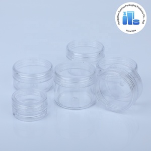 Vente en gros de flacons transparents en PS avec bouchon à vis 5g pour échantillon de sérum pour la peau, flacon cosmétique vide - Product Image 3