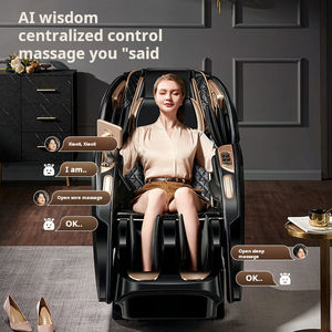 Silla de masaje inteligente Sl Track de lujo C120 4D directa de fábrica, la mejor calidad, cuerpo completo, Shiatsu, Gravedad Cero, música Ai, función portátil - Product Image 2