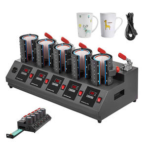 เครื่องกดลายแก้วรุ่นใหม่ <span class=keywords><strong>rs</strong></span> M1002 เครื่องกดลายแก้ว 5-in-1 เครื่องกดความร้อนสำหรับแก้ว <span class=keywords><strong>2</strong></span> ใบ - Product Image 1