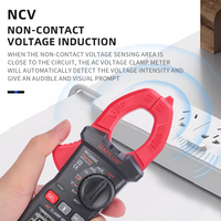 Mayilon MY2600A Digital presisi tinggi Clamp Meter Backlit dengan suhu fungsi pengukuran Multimeter cerdas