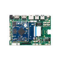 Carte mère industrielle Rockchip RK3568 PLUSX SBC |   2 Go/4 Go/8 Go de RAM |   Double LAN Gigabit |   4K EDP LVDS |   Carte IoT Android 14 Linux