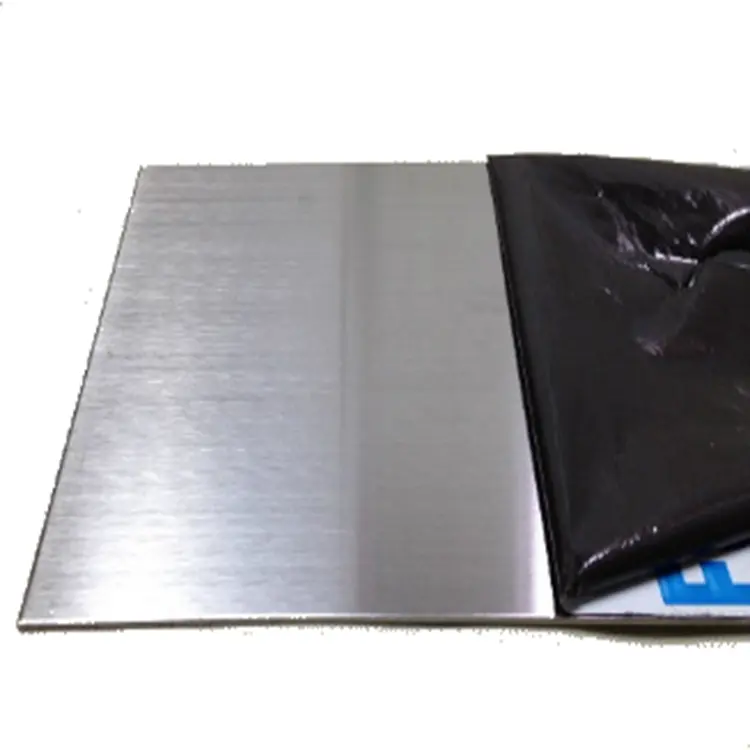 matt no.4 pvc 304 400 series stainless steel sheet oem service smooth surface high plasticity stainless steel sheet