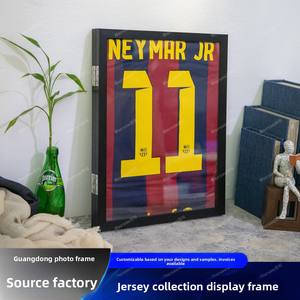 Cadre <span class=keywords><strong>photo</strong></span> personnalisable pour maillot commémoratif, encadré mural, collection de maillots <span class=keywords><strong>NBA</strong></span>, football, basketball, CBA, cadre PS - Product Image 2