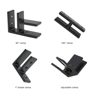 Morsetti Moderni Regolabili in Acciaio Inox 304/316 |   Accessori per Ringhiere di Facile Installazione per Piscine e Balconi in Vetro - Product Image 3