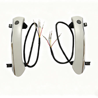 Nouvelles poignées de porte de voiture en plastique + métal peint universelles, compatibles avec les Panamera 2010-2016, garantie 1 an, OE 97053796100/97053796200