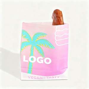 Nouveauté Sacs en papier pour aliments délicats, résistants à la graisse, imprimés sur mesure - Product Image 1