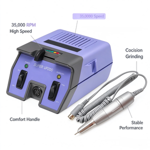Machine à ongles électrique 35000 tr/min, ponceuse pour manucure et pédicure avec poignée confortable pour usage en salon - Product Image 1