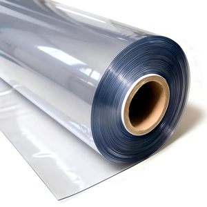 Rollo de Lámina de Vinilo Transparente, Película de PVC Flexible de Alto Brillo para Protección de Superficies de Mesas y Muebles, Grosor Personalizado - Product Image 1