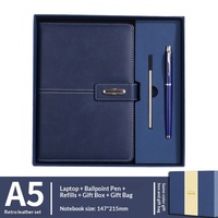 Vente en gros d'usine, promotionnel, personnalisé, production en masse, ensemble de luxe personnalisé, bloc-notes et stylo colorés