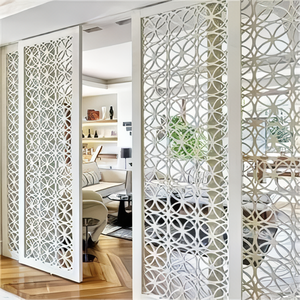 Buiten Metalen Aluminium Stalen Wandpaneel Scherm Interieur Kamer Verdelers Lasergesneden Partitie - Product Image 3