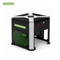 Mesin Pengukir Laser Desktop Premium 3W, Pemotong Laser Portabel untuk Kayu, Logam, Akrilik