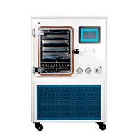 Lyophilisateur compact en acier inoxydable Nathi Laboratory, capacité de 2 kg, dégivrage haute température pour applications biologiques