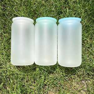 Vasos de Cerveza de 16 oz Libres de BPA, para Sublimación, con Tapa de Plástico, para Impresión en Caliente, Disponibles en Almacén en EE. UU. - Product Image 4