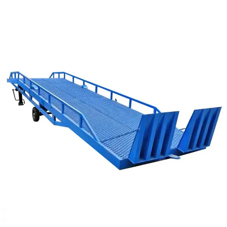 10T High Quality Crane Hydraulic Container Loading Dock Lift Platform Mobile large load loading and unloading platform