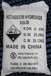 Idrossido di Potassio KOH 90% 48% in Scaglie Bianche a Basso Prezzo - Product Image 5