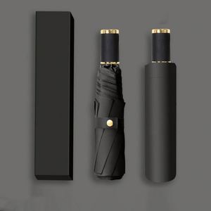 Custom Logo Luxury Eco-friendly <b>Windproof</b> Folding <b>Umbrella</b> Automatic Open Close Portable Travel Business Promotional Gift - Product Image 6