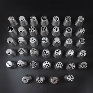 Hot Sale Russian Piping Tips Kuchen dekorieren Düse Icing Düsen Backen Blumen düsen Kuchen Dekorieren Tipps Russian Icing Tips