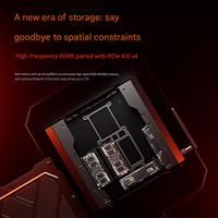 Mini PC de jeu GODZ Ryzen 7 7435HS avec carte graphique dédiée AMD Radeon RX 6600M, 16 Go de RAM, SSD 1 To, ordinateur de jeu compact