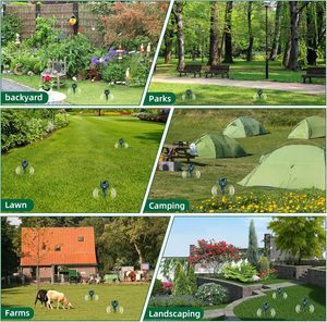 Năng lượng mặt trời-powered siêu âm mole Repellent thân thiện với môi groundhog Vole điều khiển cho bãi cỏ & vườn không thấm nước động vật kiểm soát dịch hại - Product Image 4