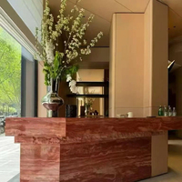 Dalles de marbre naturel de haute qualité en gros pour les meubles de salle de bain, les revêtements de sol, les revêtements muraux, les comptoirs de cuisine, les escaliers