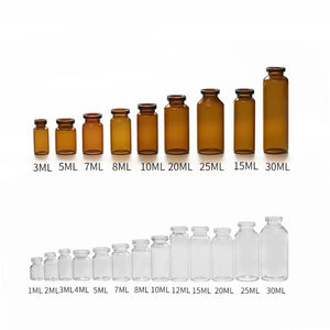 멸균 보로실리케이트 펩타이드 유리 바이알 1ml 3ml 5ml 10ml 실험실용 프리미엄 유리 포장재 - Product Image 6