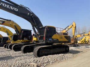 Vente flash! Excavatrice d'occasion Volvo EC480 de 48 tonnes fabriquée en Suède |   Machine minière hydraulique à chenilles robuste - Product Image 4