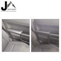 Pour Suzuki Jimny 2018+ 5 portes, coussin de repose-bras de porte de voiture, support coudière latérale, tapis de rangement, accessoires intérieurs, tapis de voiture