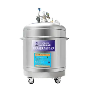 500 L self pressurising refill storing cryogens cold traps YDZ serial liquid nitrogen tank container on vacuum line