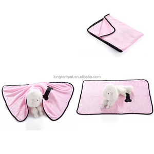 Manta Premium de franela para mascotas, cama rosa suave y cálida para perros - Product Image 1