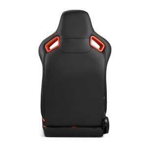 Sedili da Corsa Universali in Pelle PU Reclinabili Neri con LOGO Personalizzato a Prezzo Conveniente - Product Image 5